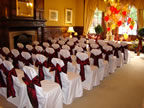 Burgundy Taffeta Sash